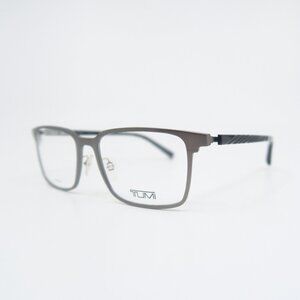Tumi VTU513 0627 54mm Semi-Matte Gunmetal Aluminum Men's New Eyeglasses.